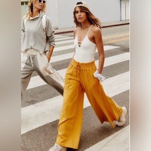 Free people Movement Upbeat Wide Leg Pants